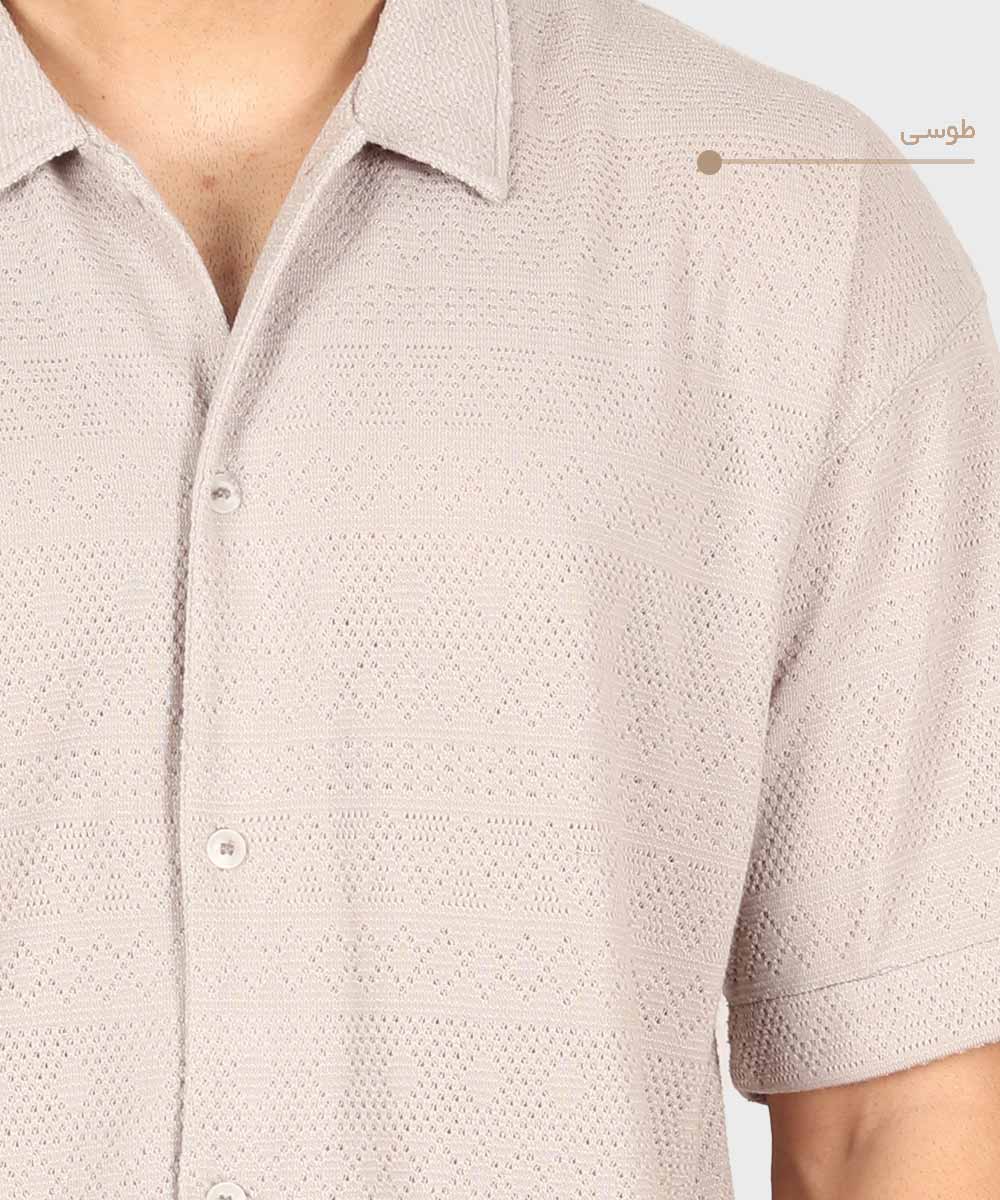                         شکلاتی مشکی طوسی سبز شیری پیراهن لش 1615  - تصویر 12