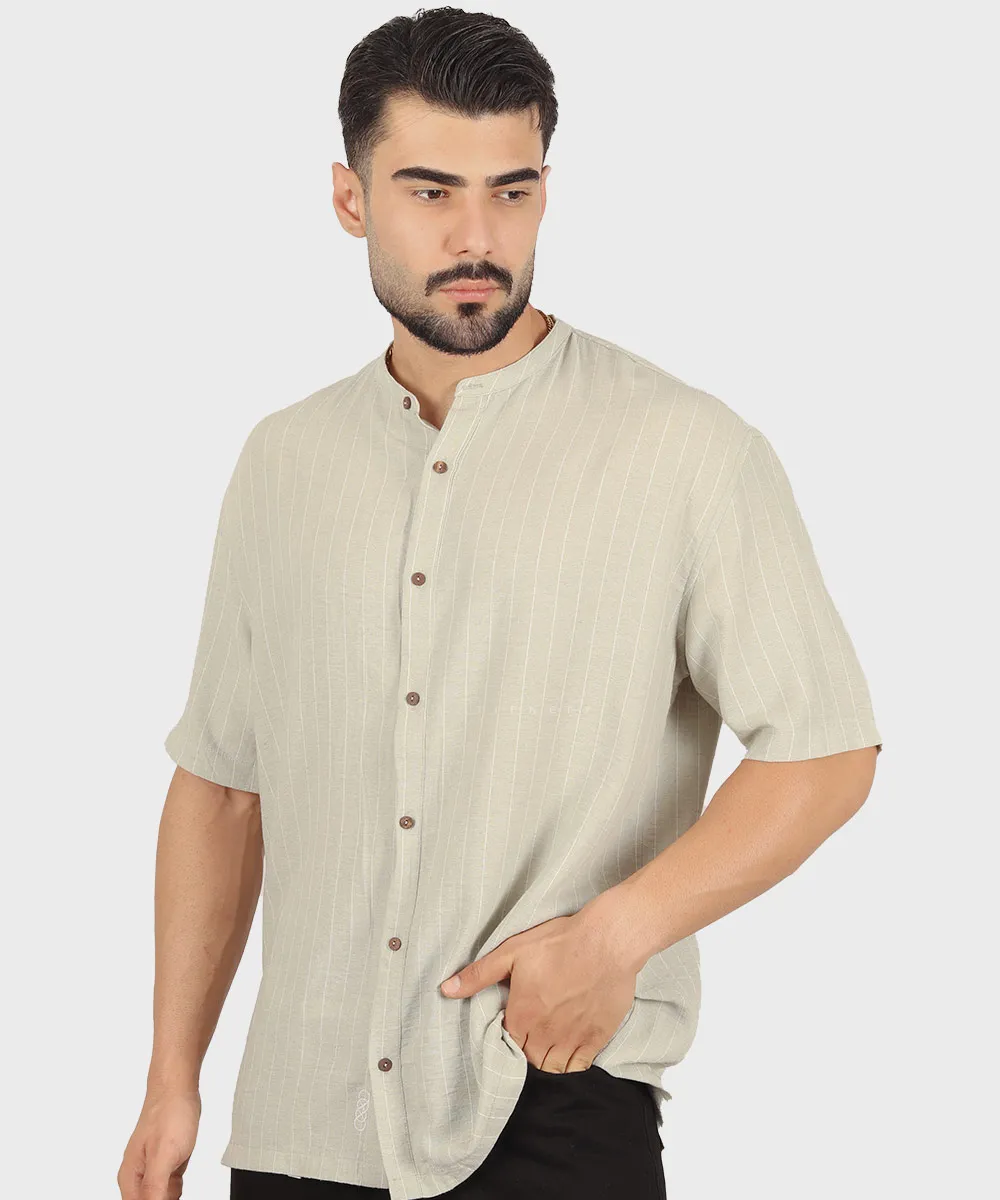                                                                                           کرم سفید شکلاتی پسته ای کرم روشن پیراهن لش 2648  - تصویر 16