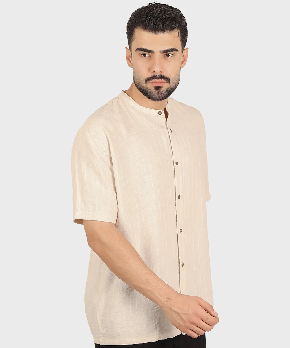                                                                                           کرم سفید شکلاتی پسته ای کرم روشن پیراهن لش 2648  - تصویر 15