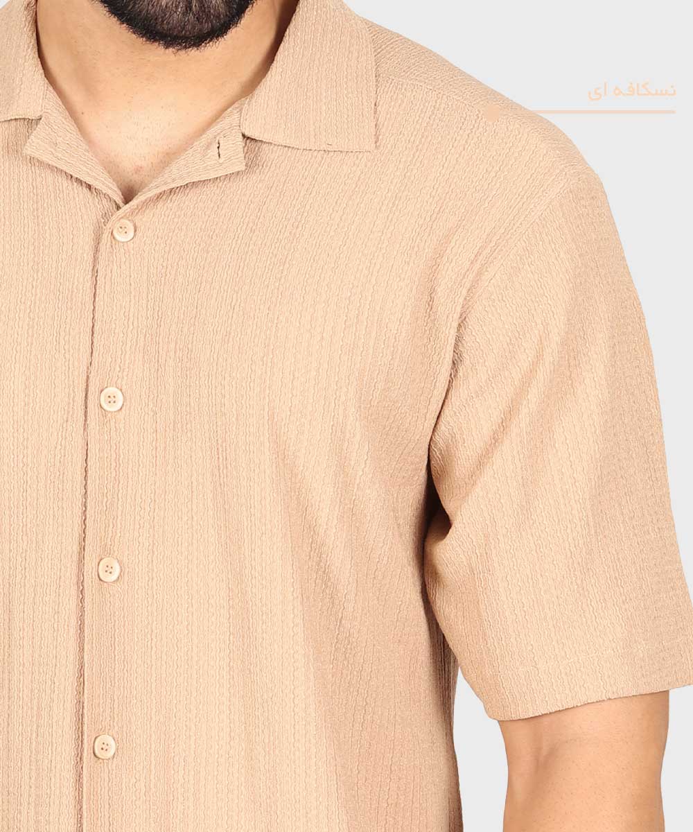                                         سفید شکلاتی نسکافه ای مشکی پیراهن لش 4033  - تصویر 8