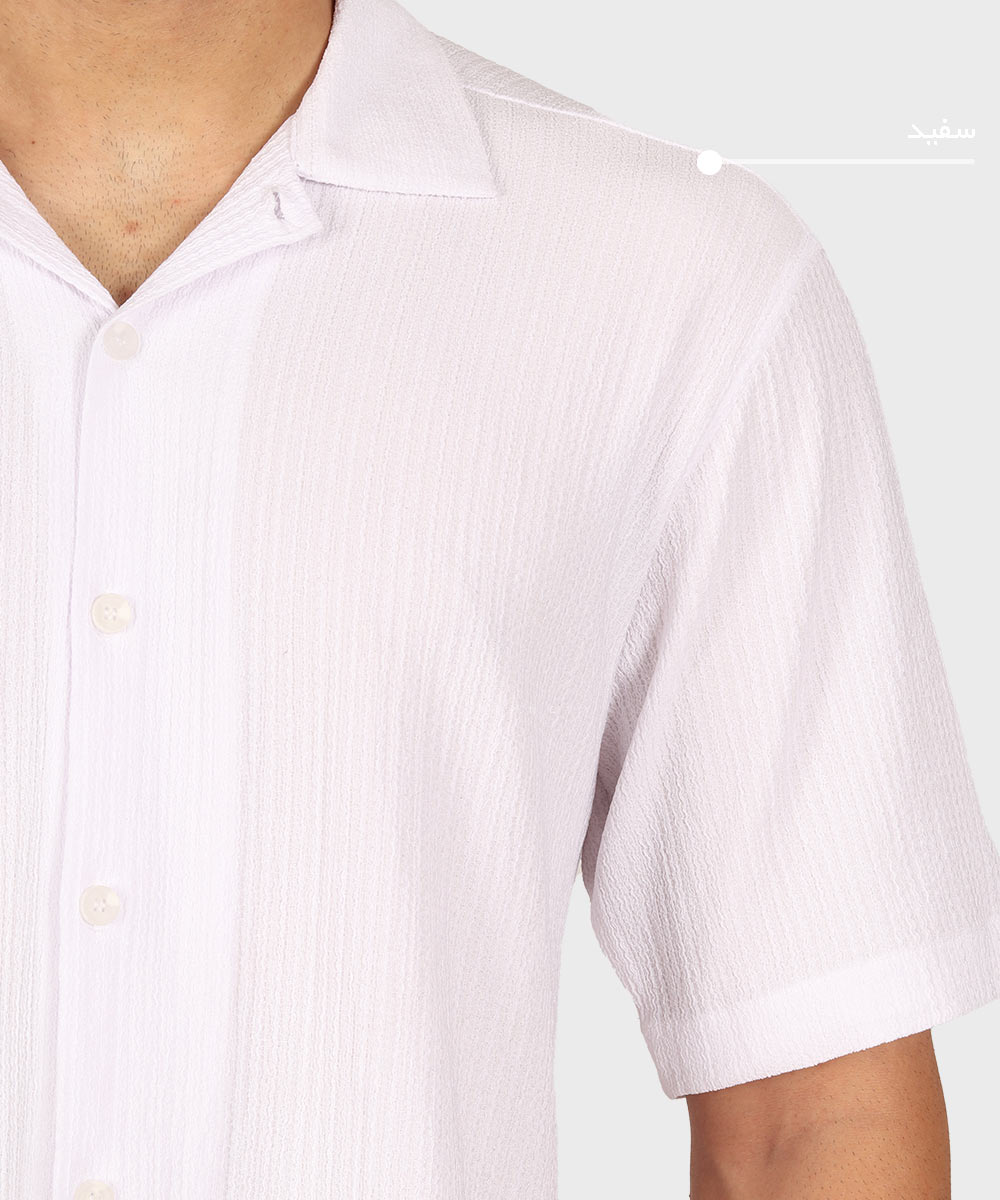                                         سفید شکلاتی نسکافه ای مشکی پیراهن لش 4033  - تصویر 7