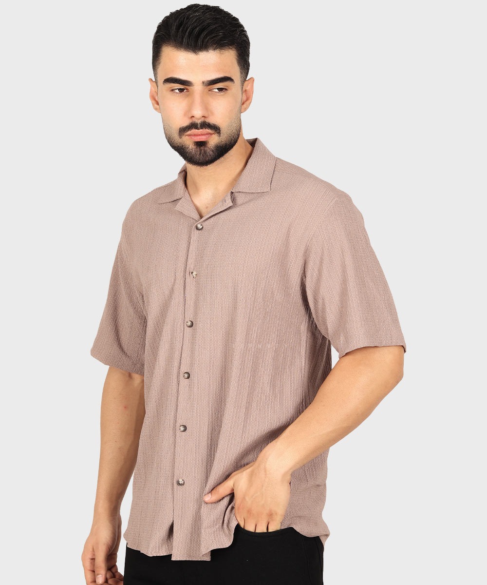 پیراهن لش مردانه یقه انگلیسی و کنفی 4033