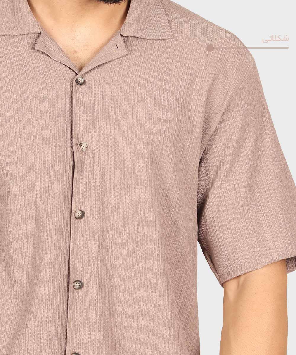                                         سفید شکلاتی نسکافه ای مشکی پیراهن لش 4033  - تصویر 6