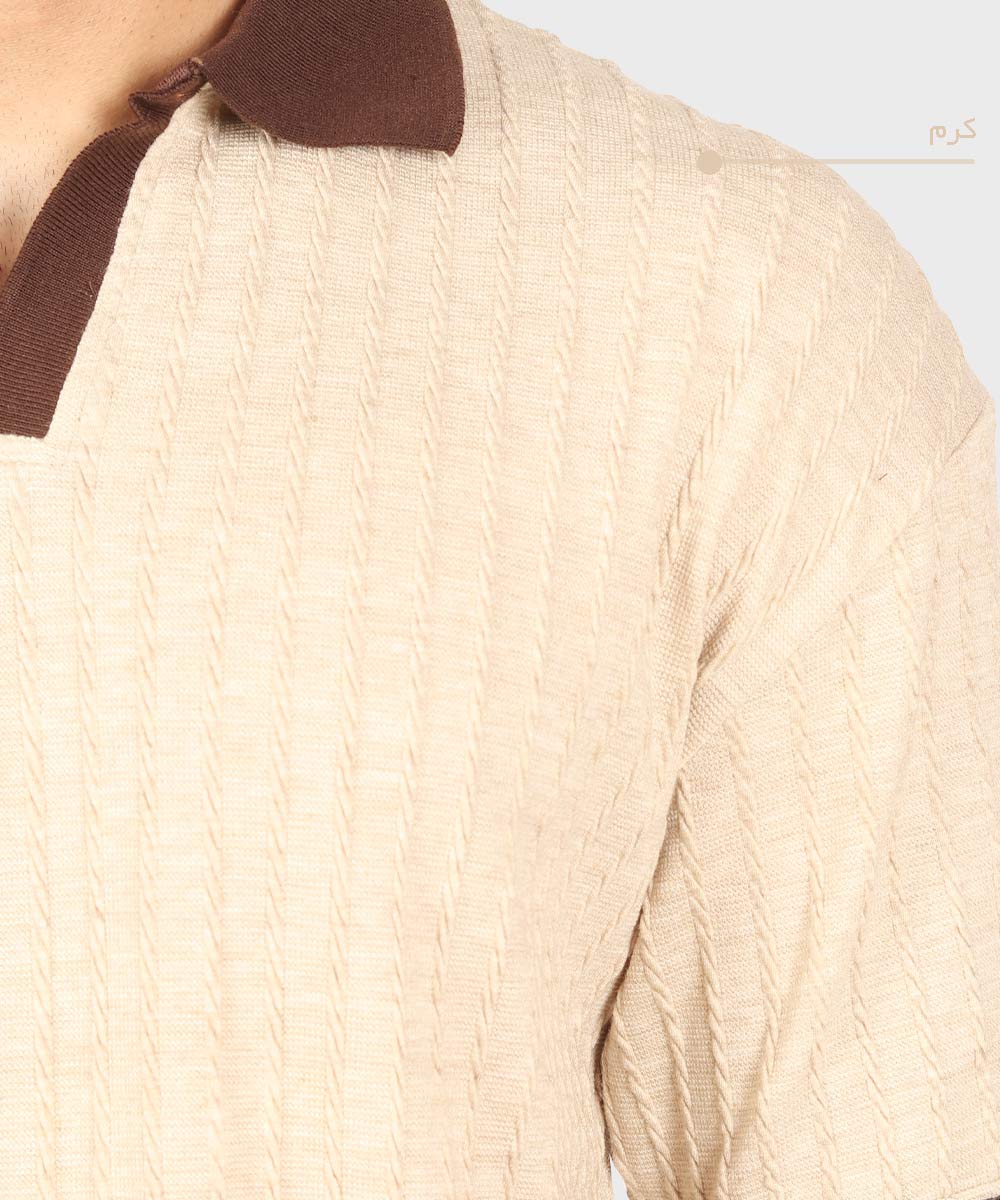                             کرم صدری شیری طوسی مشکی تیشرت لش 1382  - تصویر 11