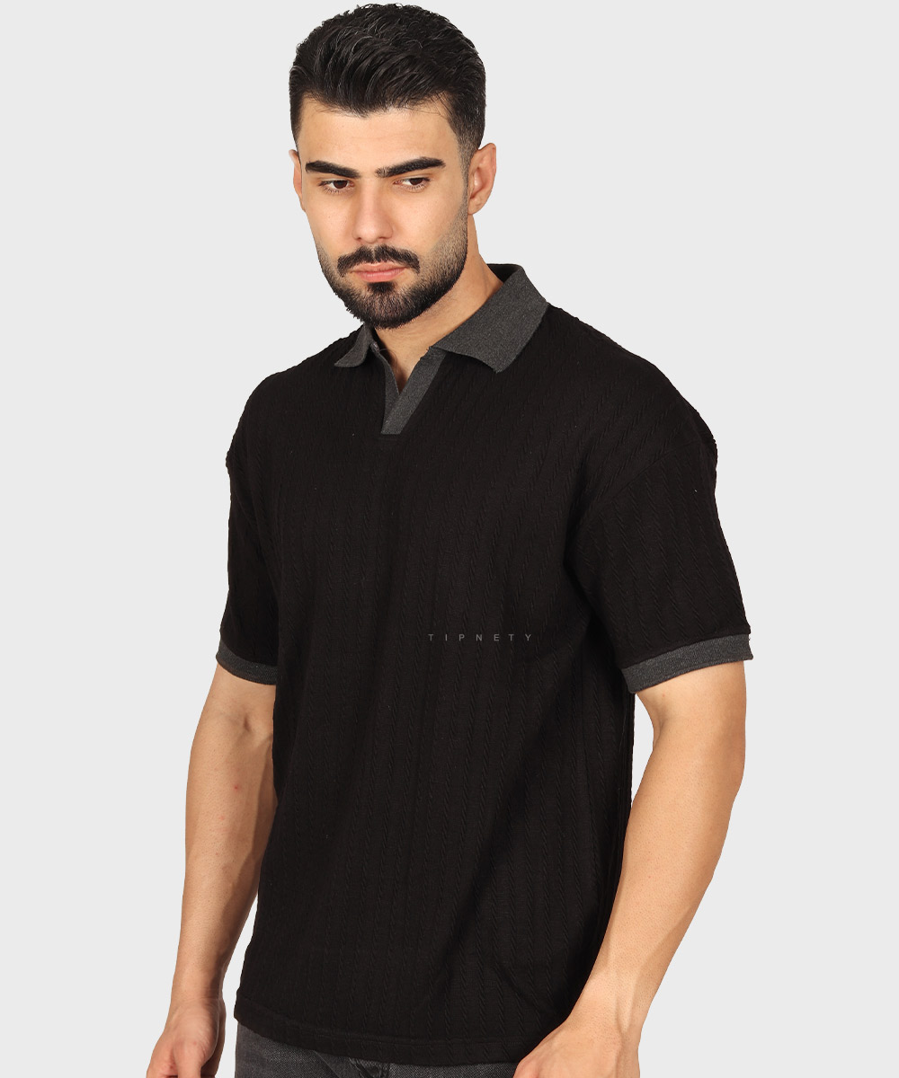                             کرم صدری شیری طوسی مشکی تیشرت لش 1382  - تصویر 5