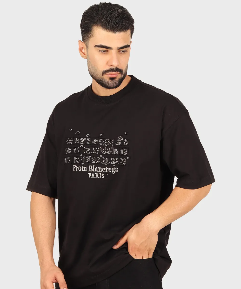         مشکی خاکی آبی تیشرت لش 1675  - تصویر 3