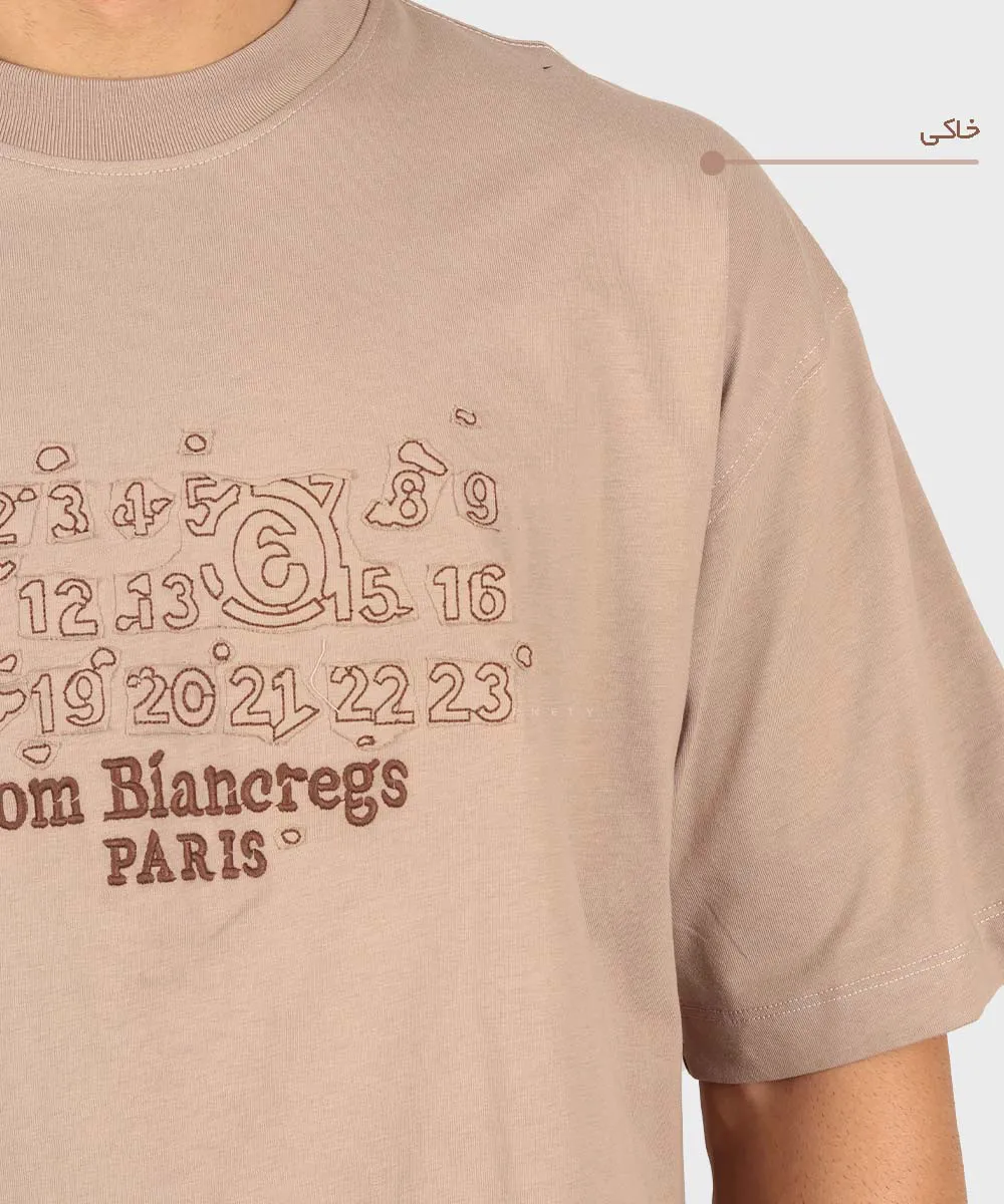         مشکی خاکی آبی تیشرت لش 1675  - تصویر 7