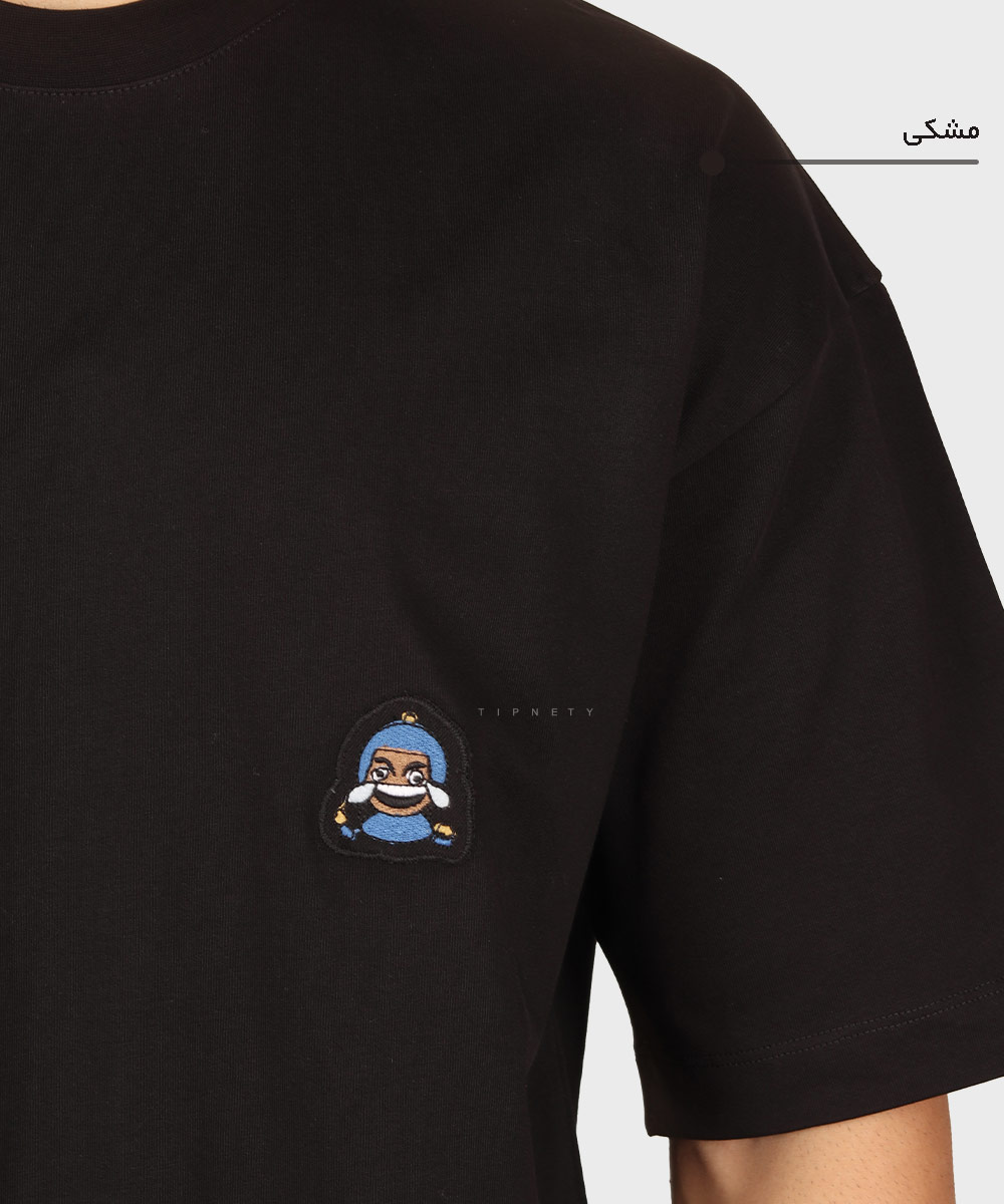                         کاربنی مشکی سفید تیشرت لش 1683  - تصویر 7