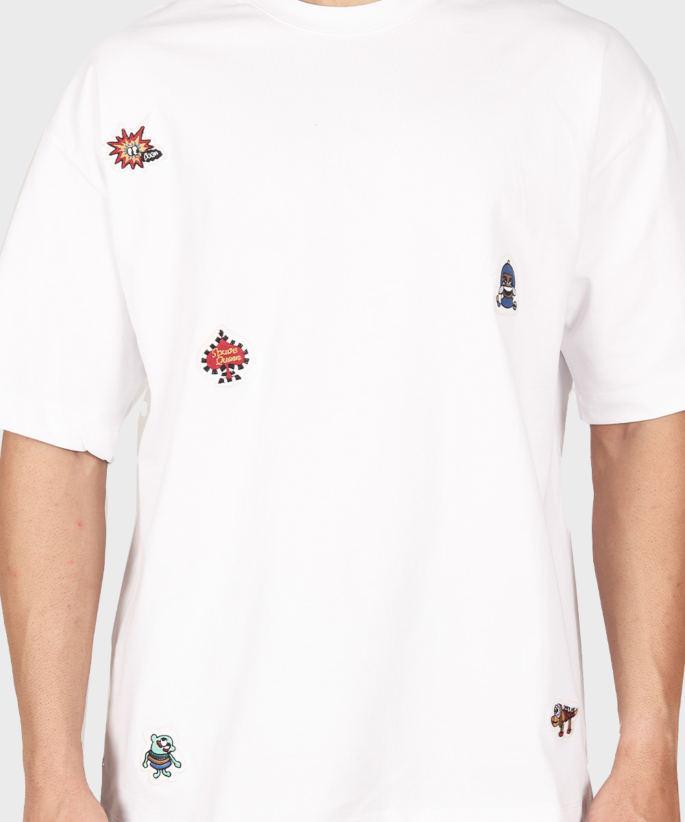                         کاربنی مشکی سفید تیشرت لش 1683  - تصویر 11