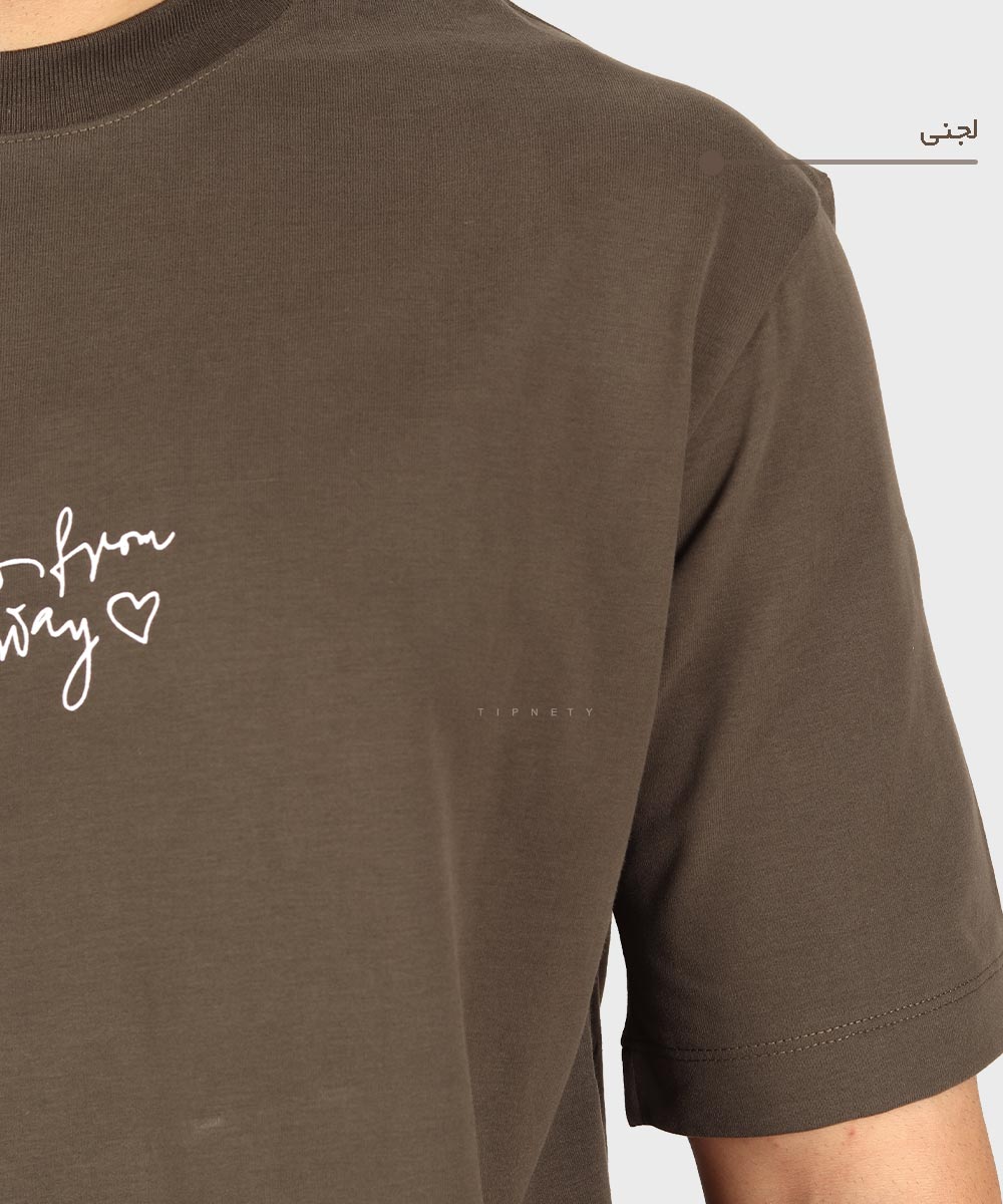                         لجنی سفید مشکی تیشرت لش 1705  - تصویر 7