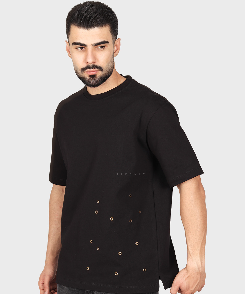                                                                       مشکی کاربنی سفید طوسی خاکی کرم روشن تیشرت لش 1708  - تصویر 7