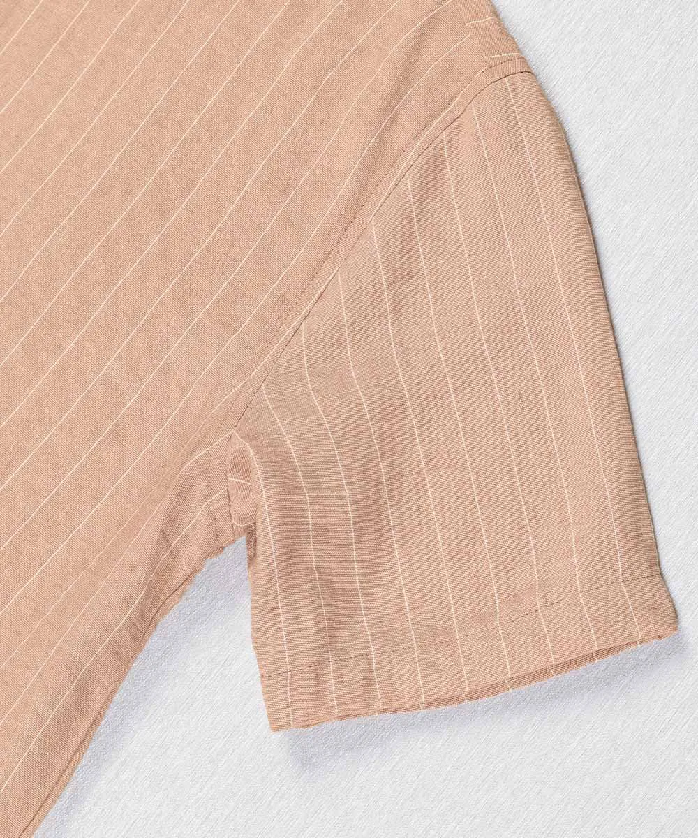                                                   کرم سفید شکلاتی پسته ای کرم روشن پیراهن لش 2648  - تصویر 24