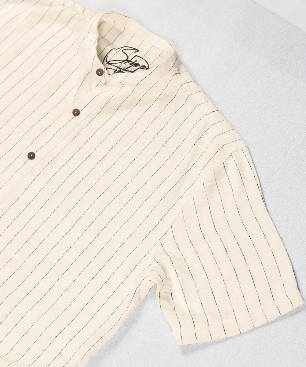                                                   کرم سفید شکلاتی پسته ای کرم روشن پیراهن لش 2648  - تصویر 25