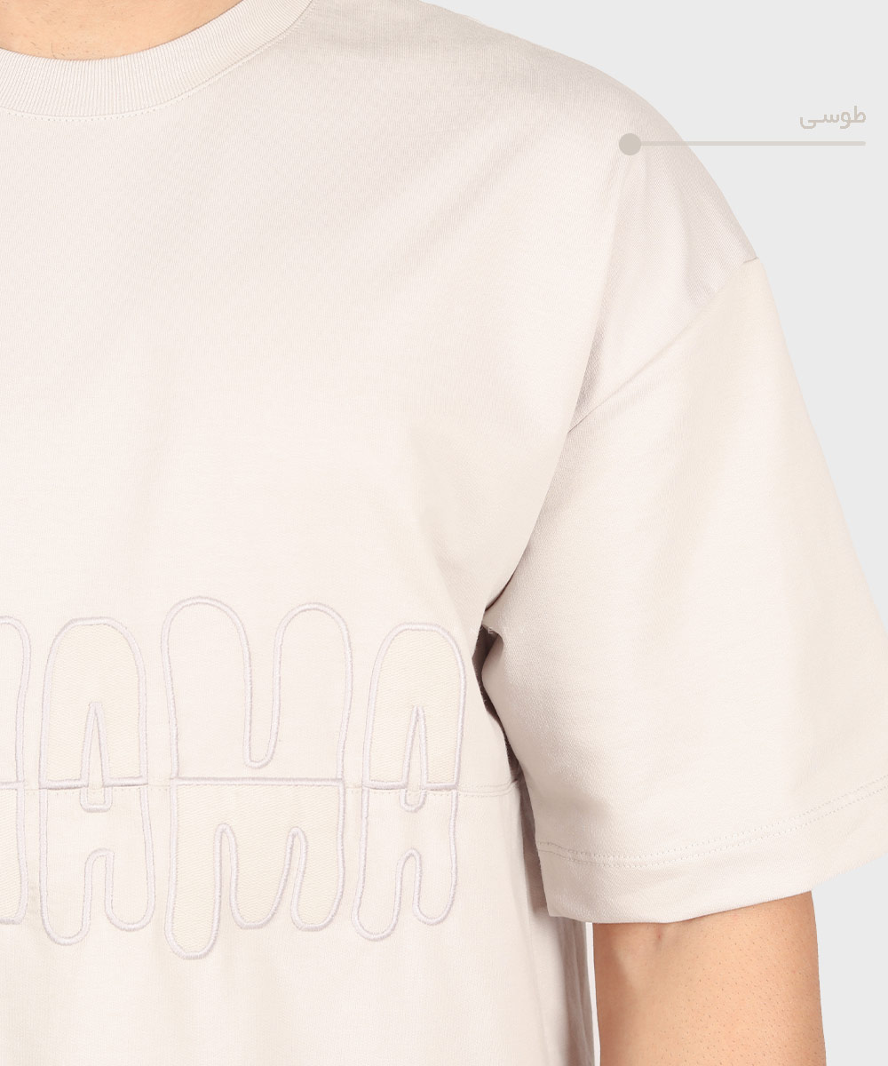       خاکی مشکی طوسی تیشرت لش 1625  - تصویر 7