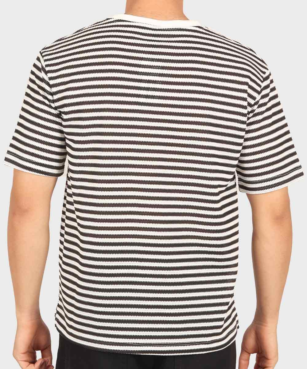         طوسی کرم مشکی تیشرت لش 1667  - تصویر 7