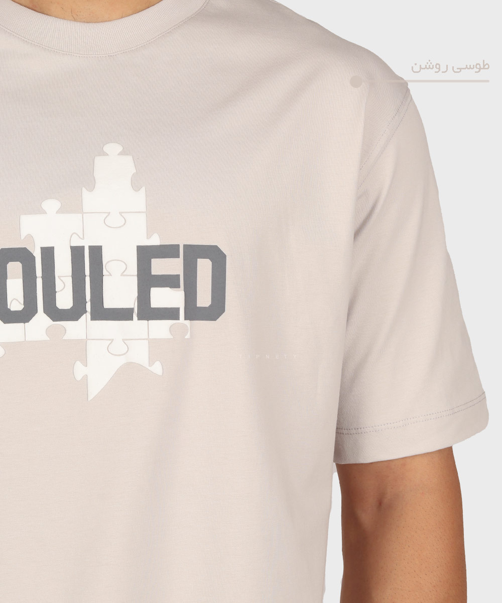                         سبز طوسی روشن گلبهی تیشرت لش 1692  - تصویر 6