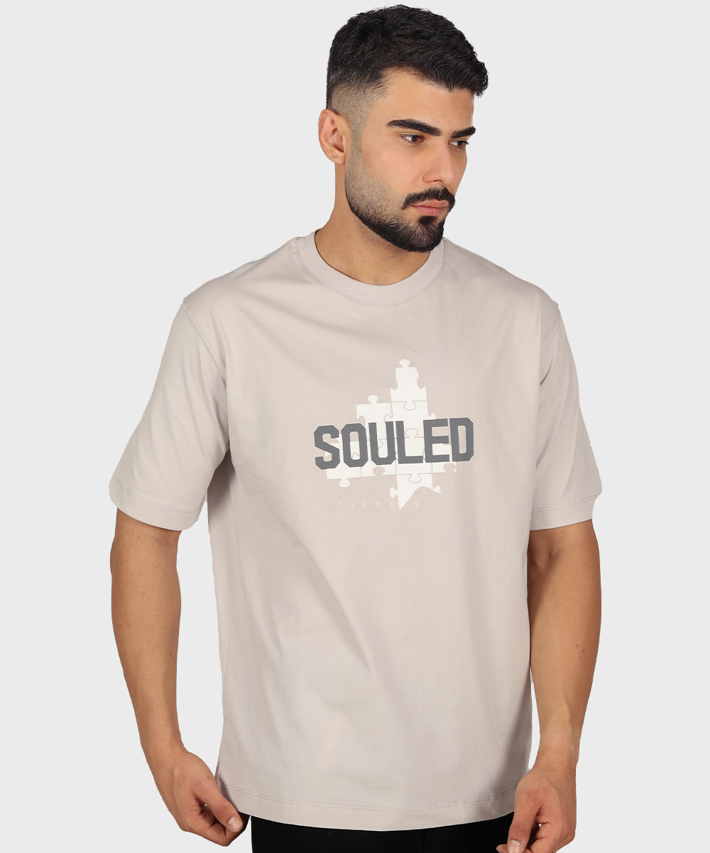                         سبز طوسی روشن گلبهی تیشرت لش 1692  - تصویر 3