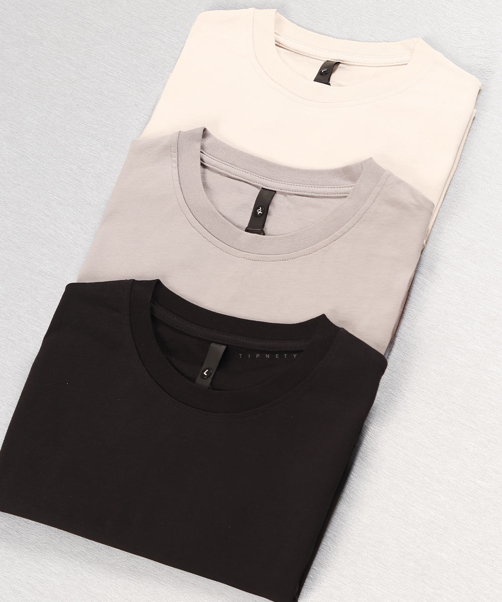                                                                       مشکی کاربنی سفید طوسی خاکی کرم روشن تیشرت لش 1708  - تصویر 3