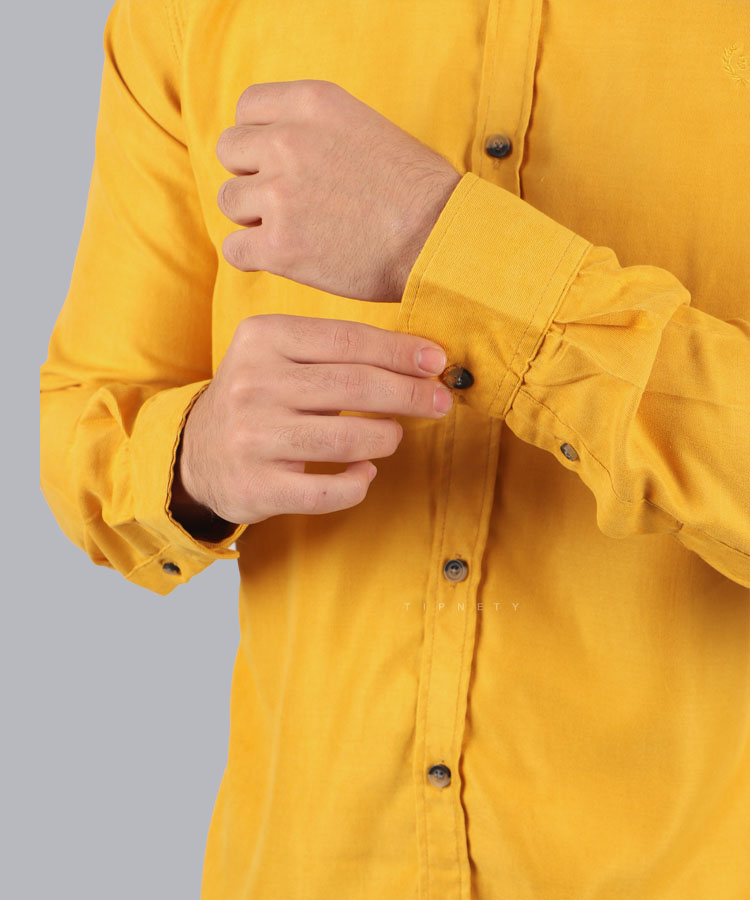 پیراهن مردانه آستین بلند مخملی 0436