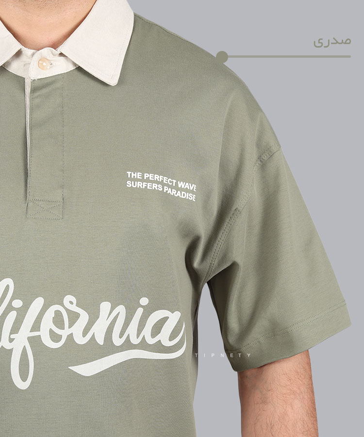                                     صدری مشکی تیشرت یقه دار 1440  - تصویر 4