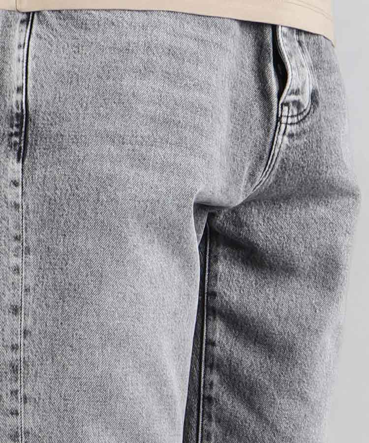             طوسی شلوار جین مام فیت 0513  - تصویر 3