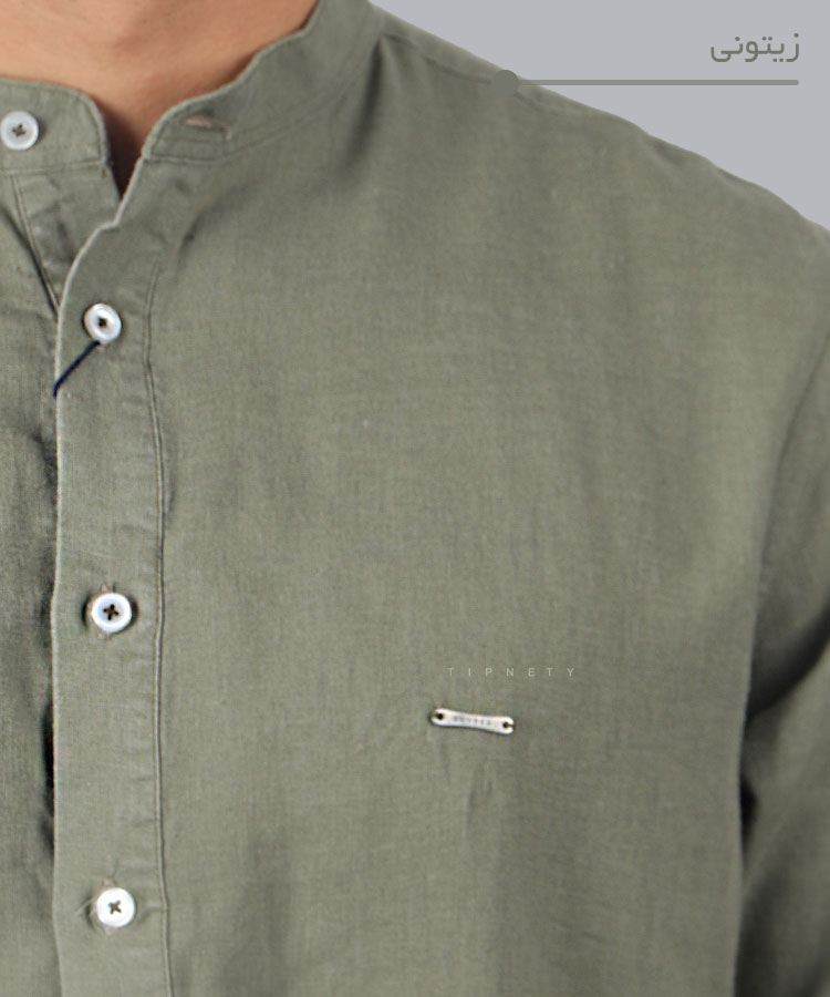                                                                                                                                                           مشکی سورمه ای زیتونی صدری استخوانی شیری پیراهن لش 5327  - تصویر 7