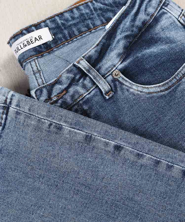 طوسی تیره ذغالی دودی تینت آبی آبی تیره شلوار جین اسلیم 3893  - تصویر 8