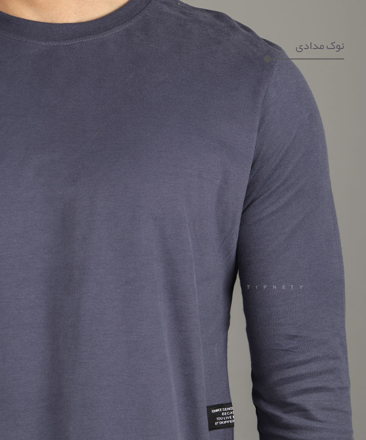                                                                                                                                                                                                                                                                                                                                                                                                                                                                                                                                                                                                                                                                                                                                                                                                                   سفید آبی روشن خردلی سورمه ای مشکی طوسی سبز یاسی شکلاتی آجری آبی تیره نفتی ملانژ صدری یشمی پرتقالی صورتی مات فرمی شتری کرم پاییزه تیشرت 5172  - تصویر 4