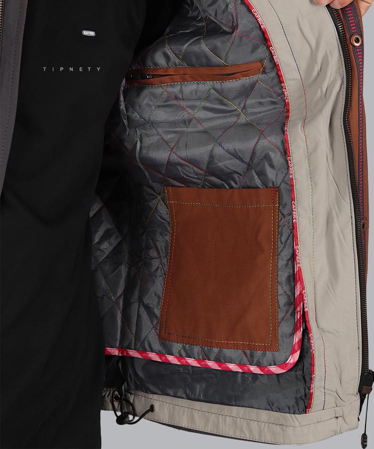 کاپشن مردانه DJ ضد آب 2709