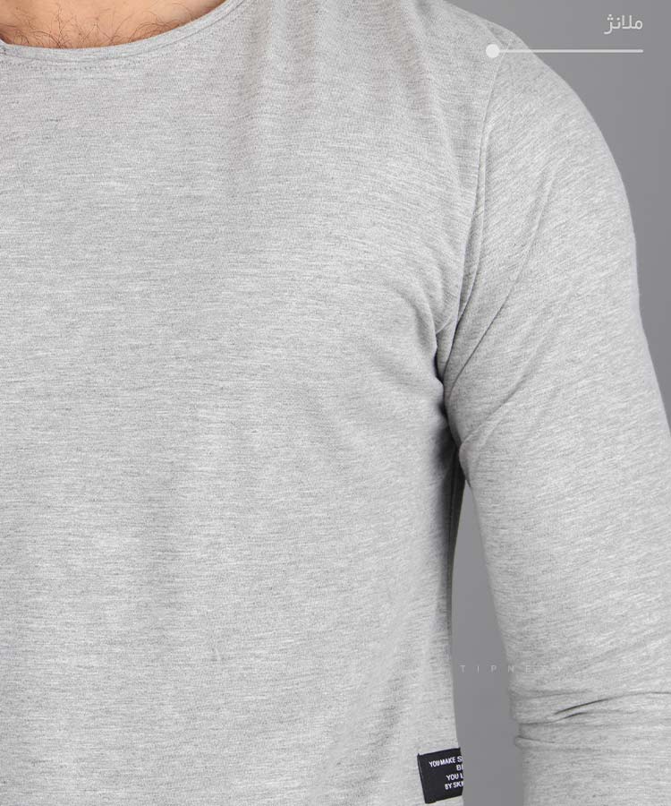                                                                                                                                                                                                                                                                                                                                                                                                                                                                                                                                                                                                                                                                                                                                       سفید آبی روشن خردلی سورمه ای مشکی طوسی سبز یاسی شکلاتی آجری آبی تیره نفتی ملانژ صدری یشمی پرتقالی صورتی مات فرمی شتری کرم پاییزه تیشرت 5172  - تصویر 6