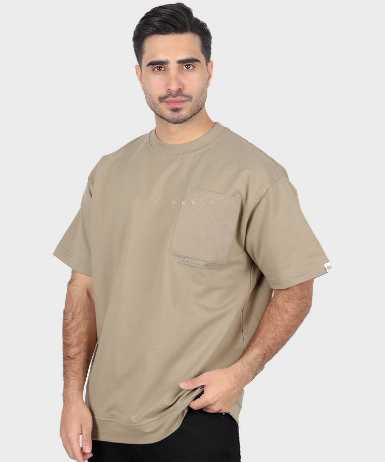 تیشرت لش جیب دار مردانه 3262