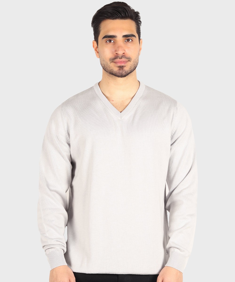 پلیور مردانه یقه هفت و آستین بلند 0116