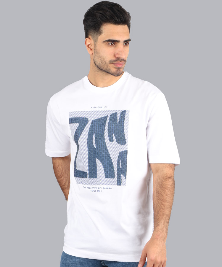 تیشرت طرح دار مردانه 1303