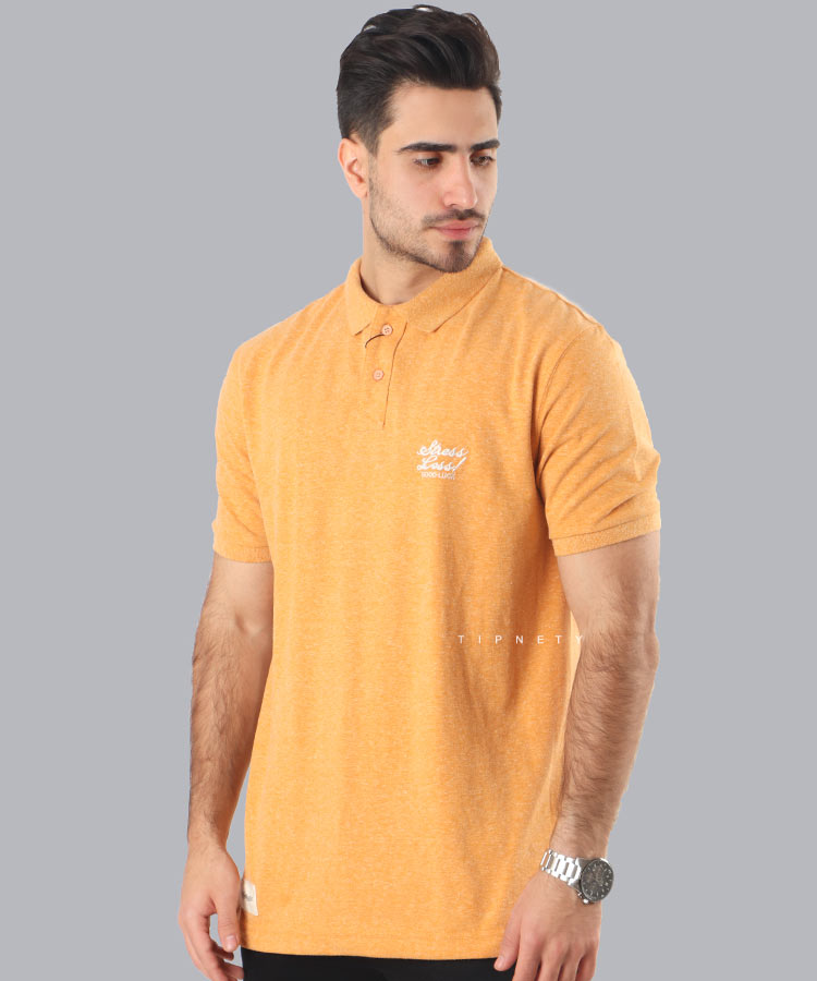 تیشرت یقه دار ساده مردانه 1250