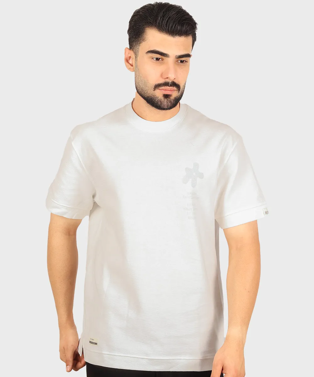                                                                                                                                                                   لجنی شیری مشکی نوک مدادی صدری سورمه ای کرم آبی روشن تیشرت چاپی 4209  - تصویر 6