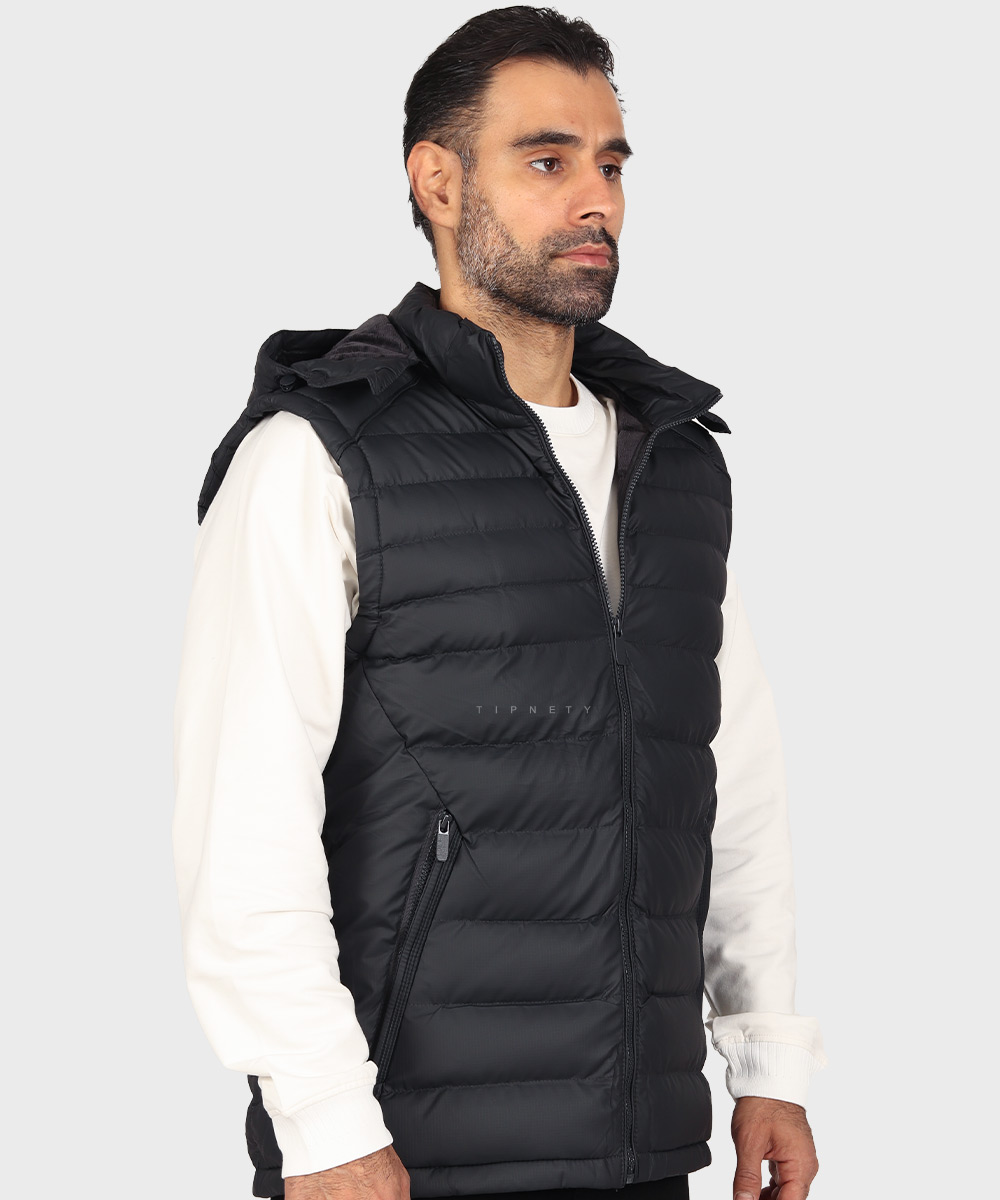                     استخوانی خاکی سبز مشکی زمستانه پافر 7022  - تصویر 20