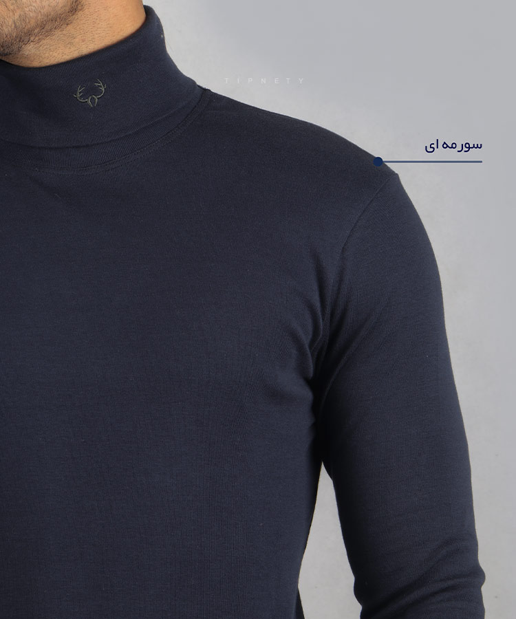 یقه اسکی مردانه ساده 2014