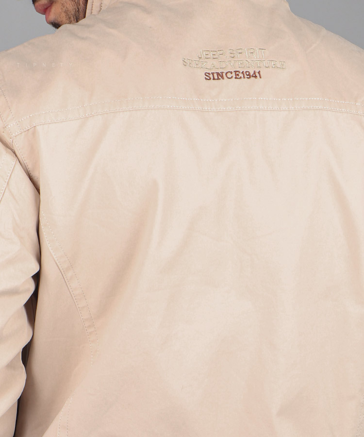                                                                                                                                             کرم شتری سبز مشکی زمستانه کت کتان 9822  - تصویر 4