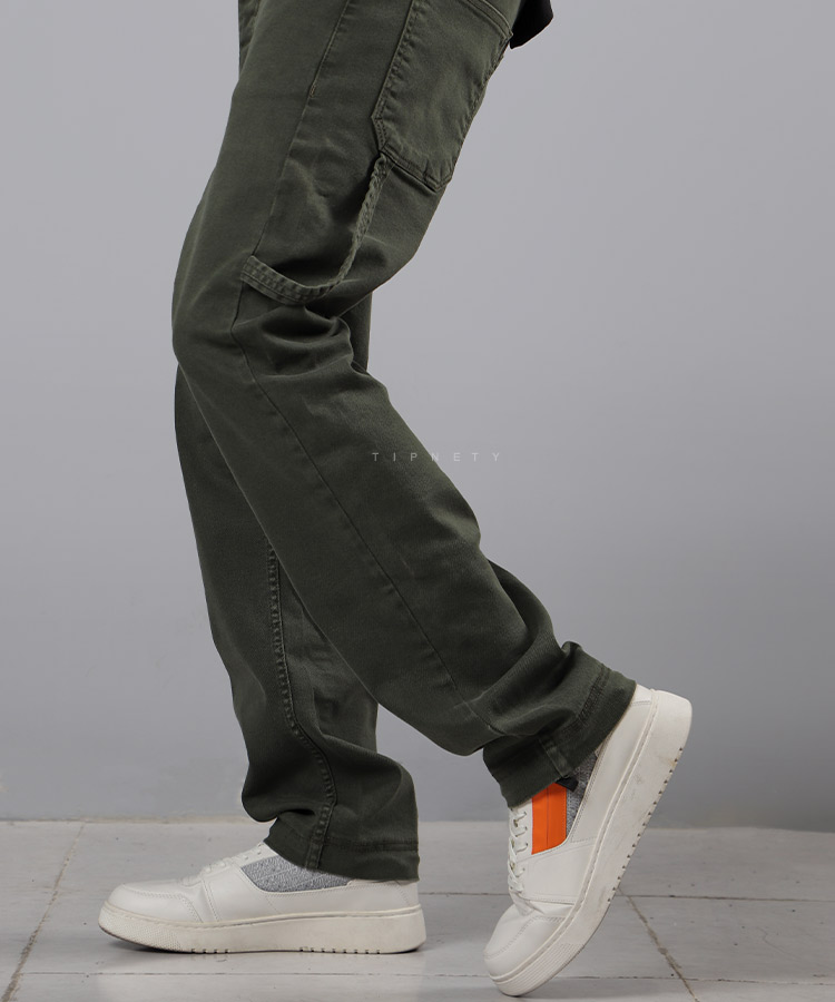 شلوار جین نیم بگ مردانه 0065