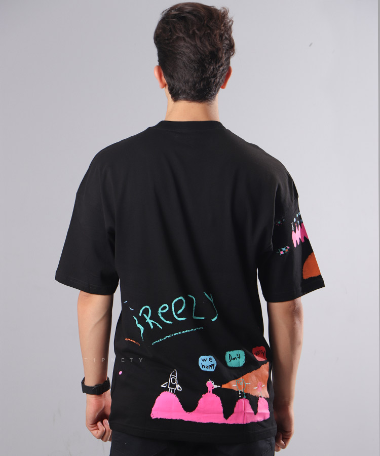 تیشرت لش طرح دار 1161