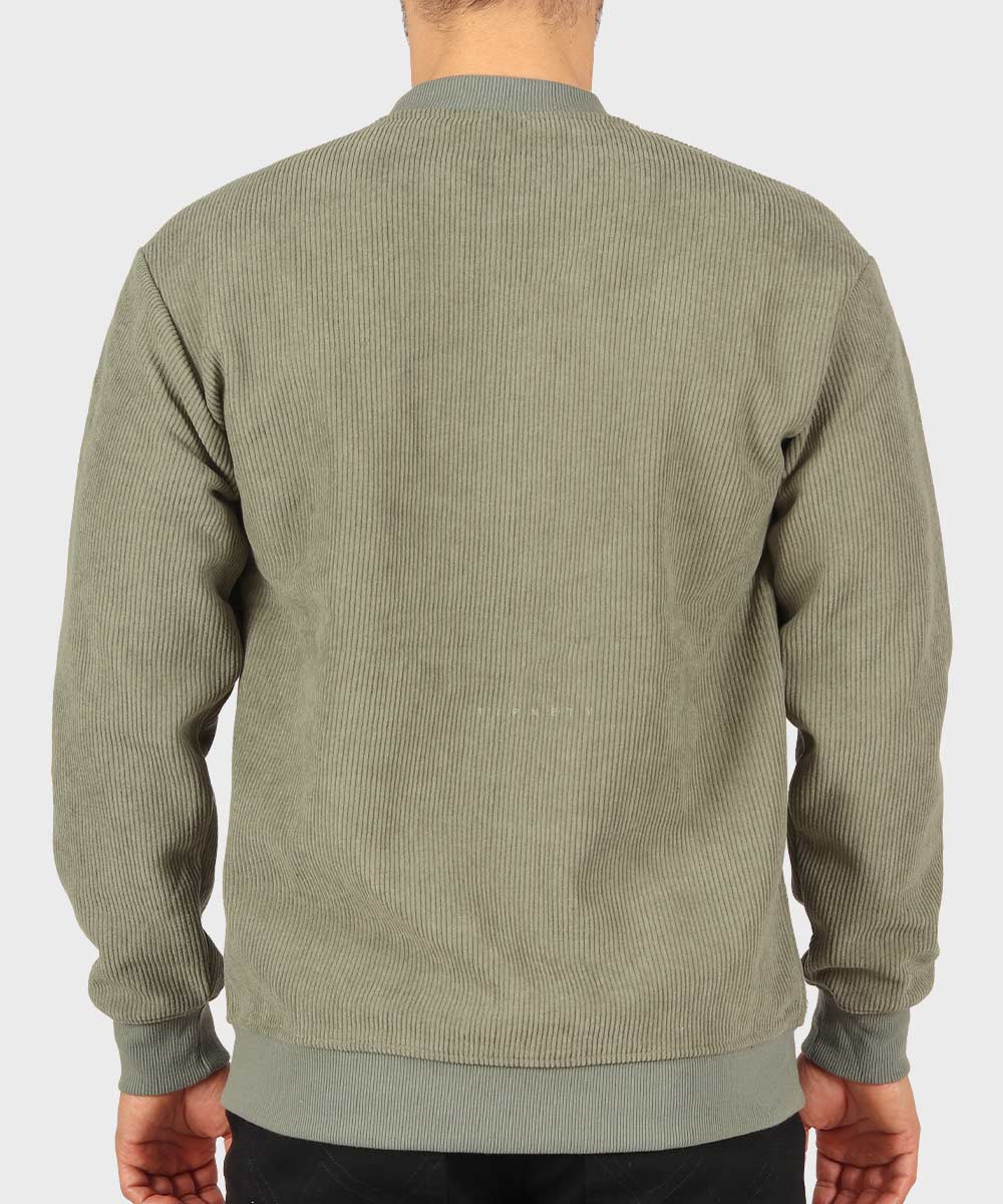           خاکی مشکی سبز شیری پاییزه پلیور 7076  - تصویر 10