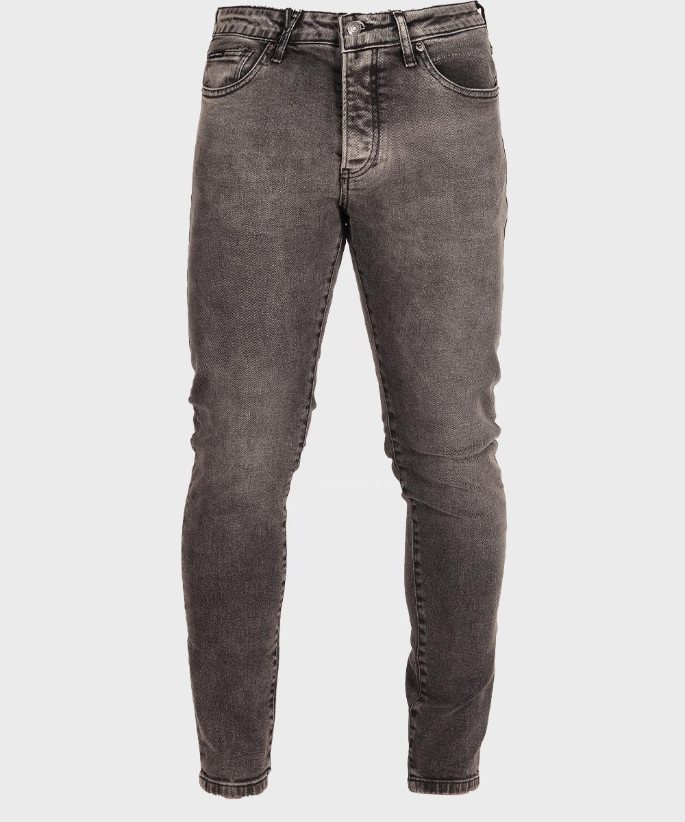   تیره           تیره           تیره طوسی ذغالی دودی شلوار جین اسکینی 1085  - تصویر 9