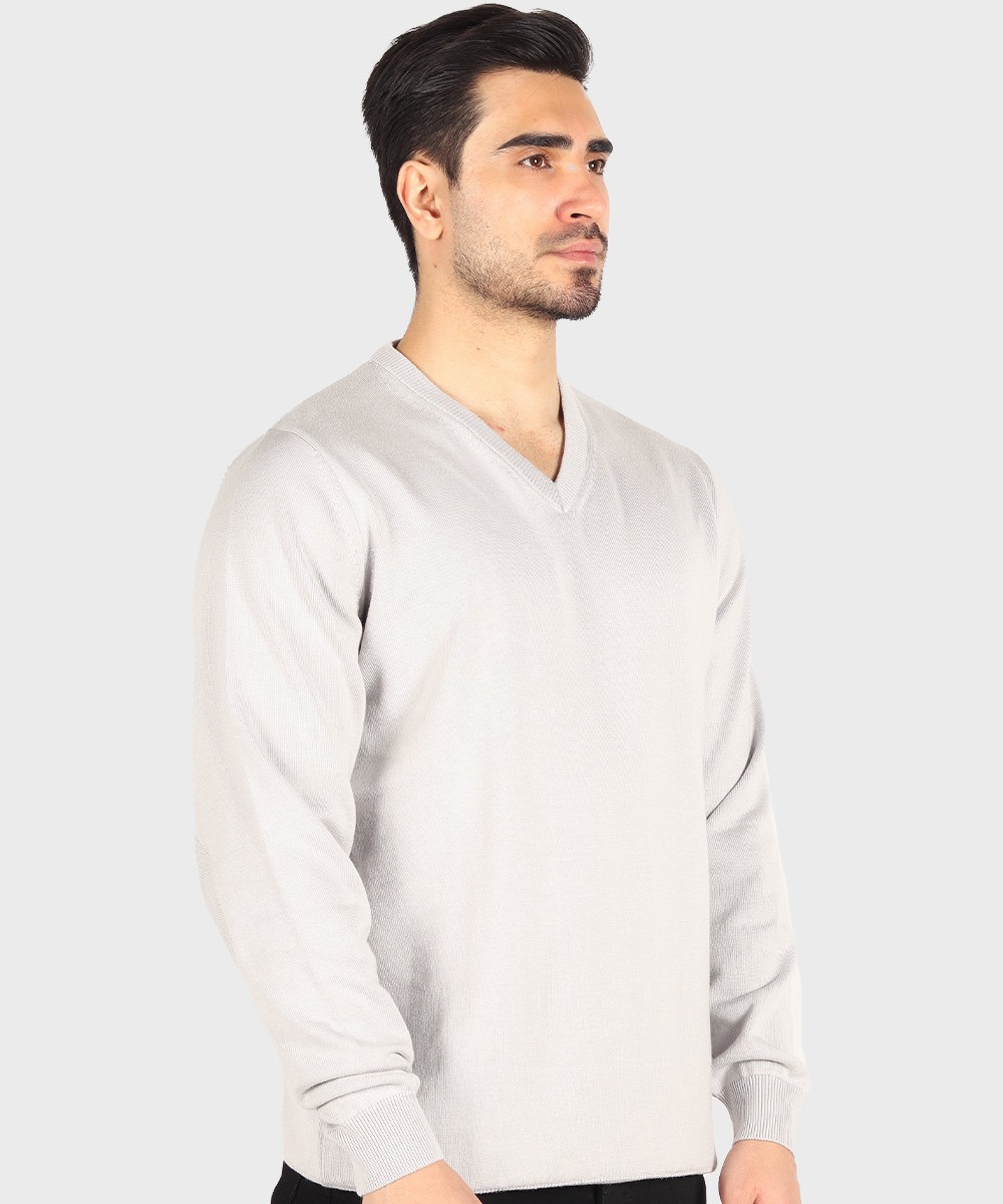           طوسی روشن لجنی نوک مدادی قهوه ای پاییزه پلیور 0116  - تصویر 13