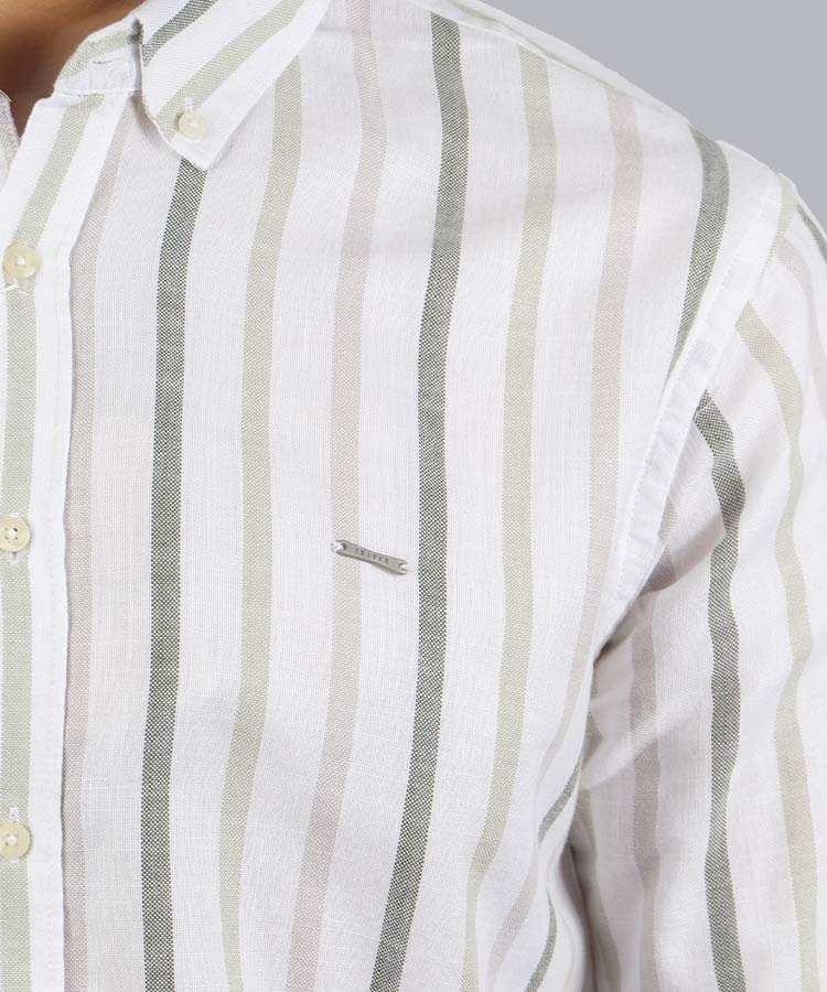                                 لجنی پیراهن آستین بلند فیت 1264  - تصویر 3