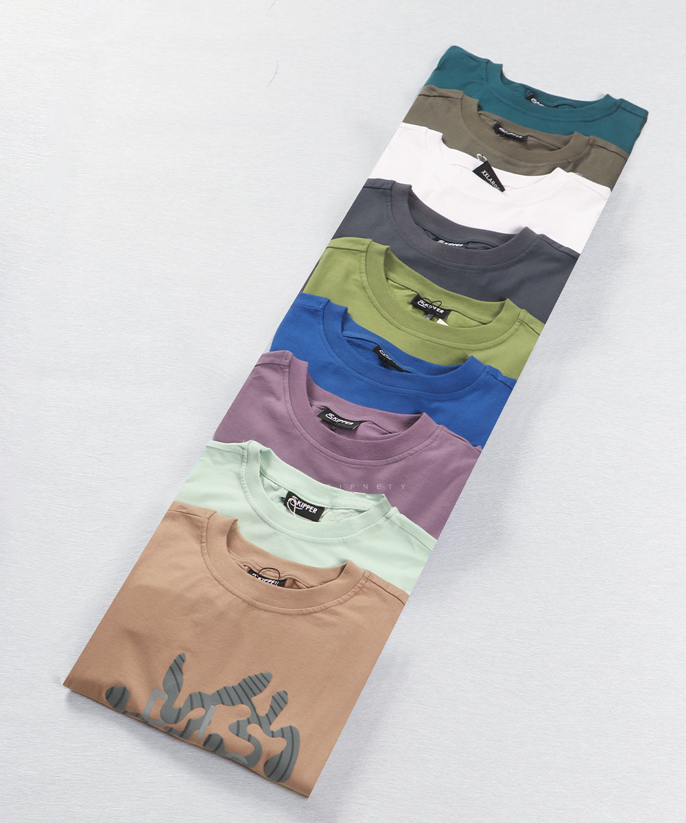 تیشرت لش طرحدار Discover کد 1729