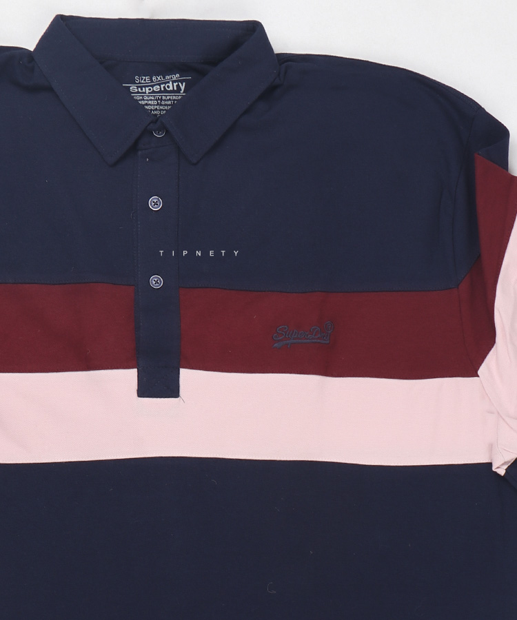 تیشرت یقه دار سایز بزرگ مردانه 5309