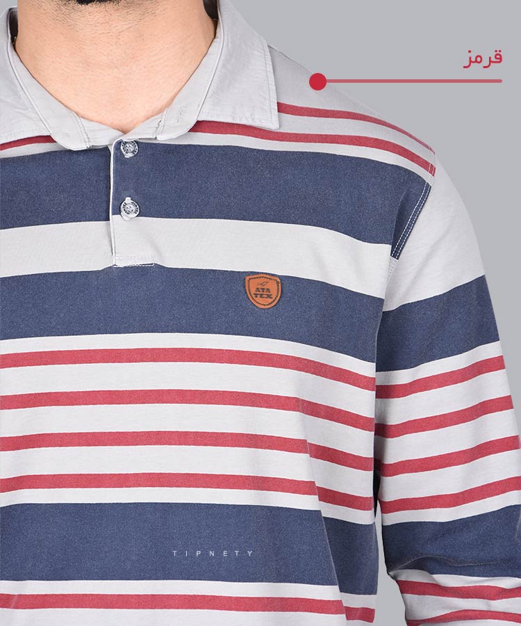                                                                                                                               زرشکی آبی زرد قرمز سبز فیروزه ای پاییزه تیشرت 1267  - تصویر 3