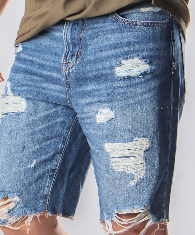     روشن         روشن     ذغالی   روشن آبی راحتی شلوارک 8801  - تصویر 4