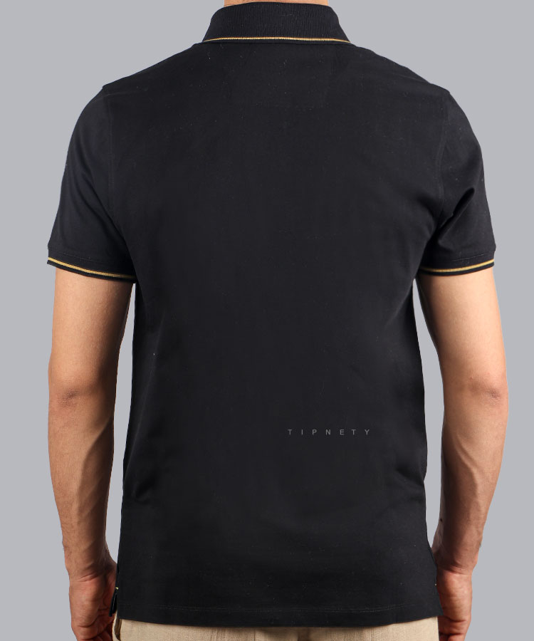                     مشکی تیشرت یقه دار 8112  - تصویر 4