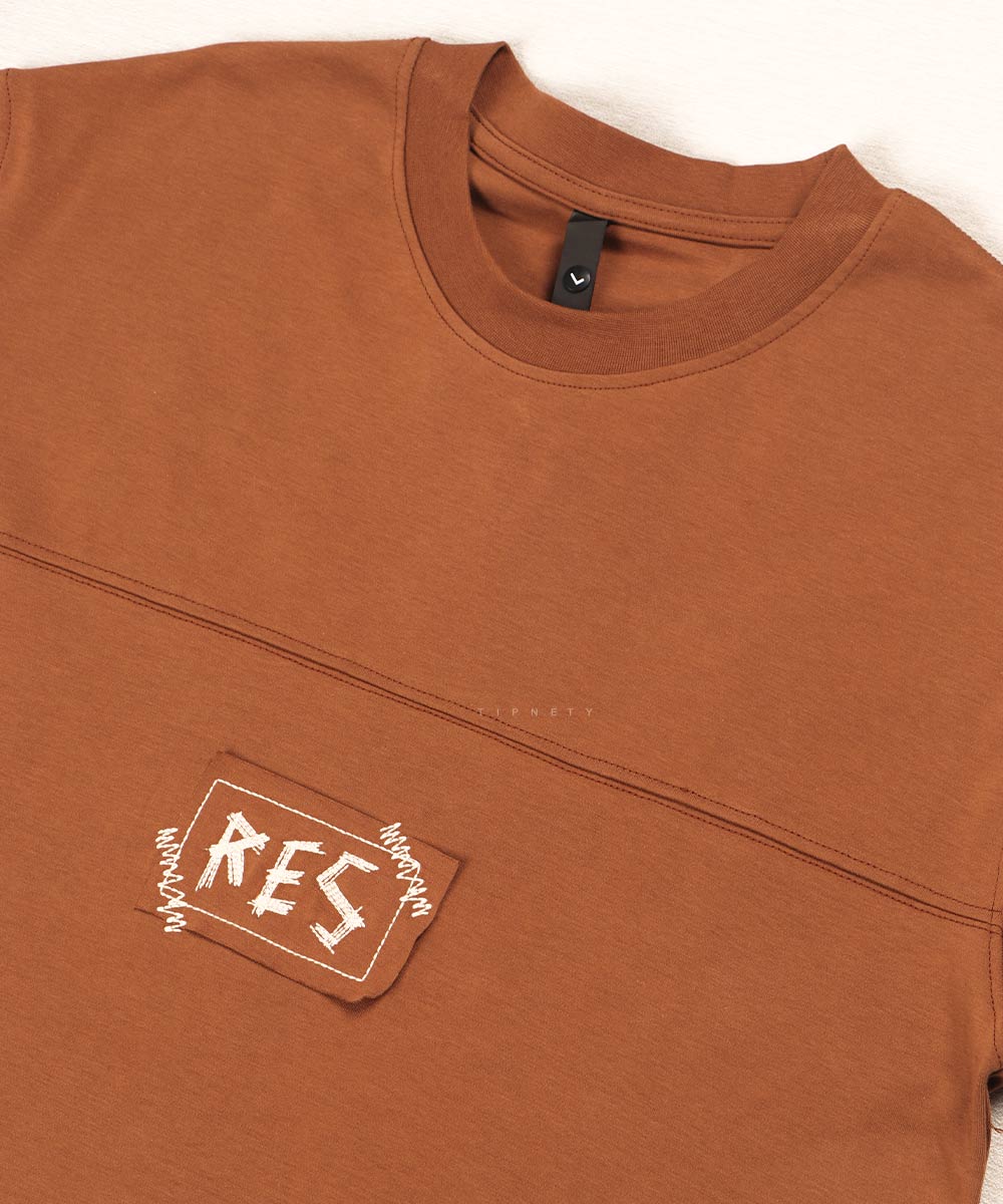                         شکلاتی پسته ای سفید تیشرت لش 1685  - تصویر 6